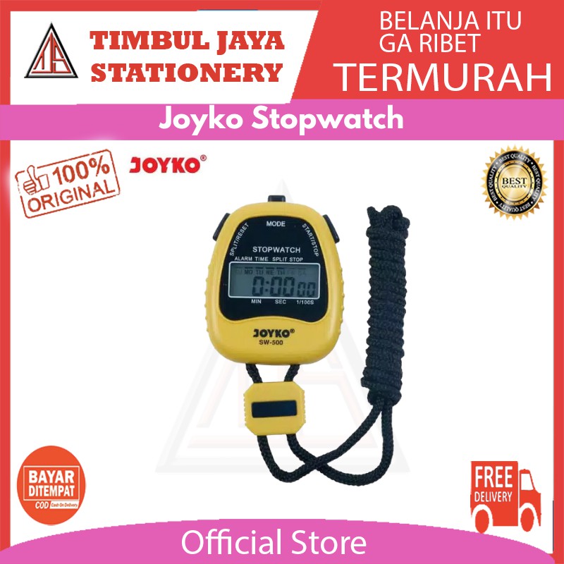 Jual Joyko Pengukur Waktu Stopwatch Digital Joyko SW-500 | Shopee Indonesia