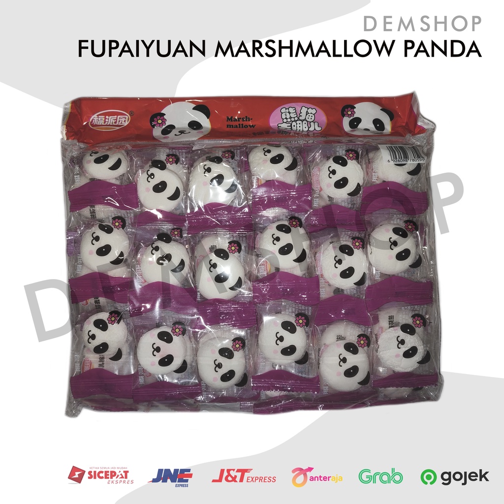 Jual Permen MARSHMALLOW PANDA Aneka Rasa 250 Gram 70 pcs Shopee Indonesia