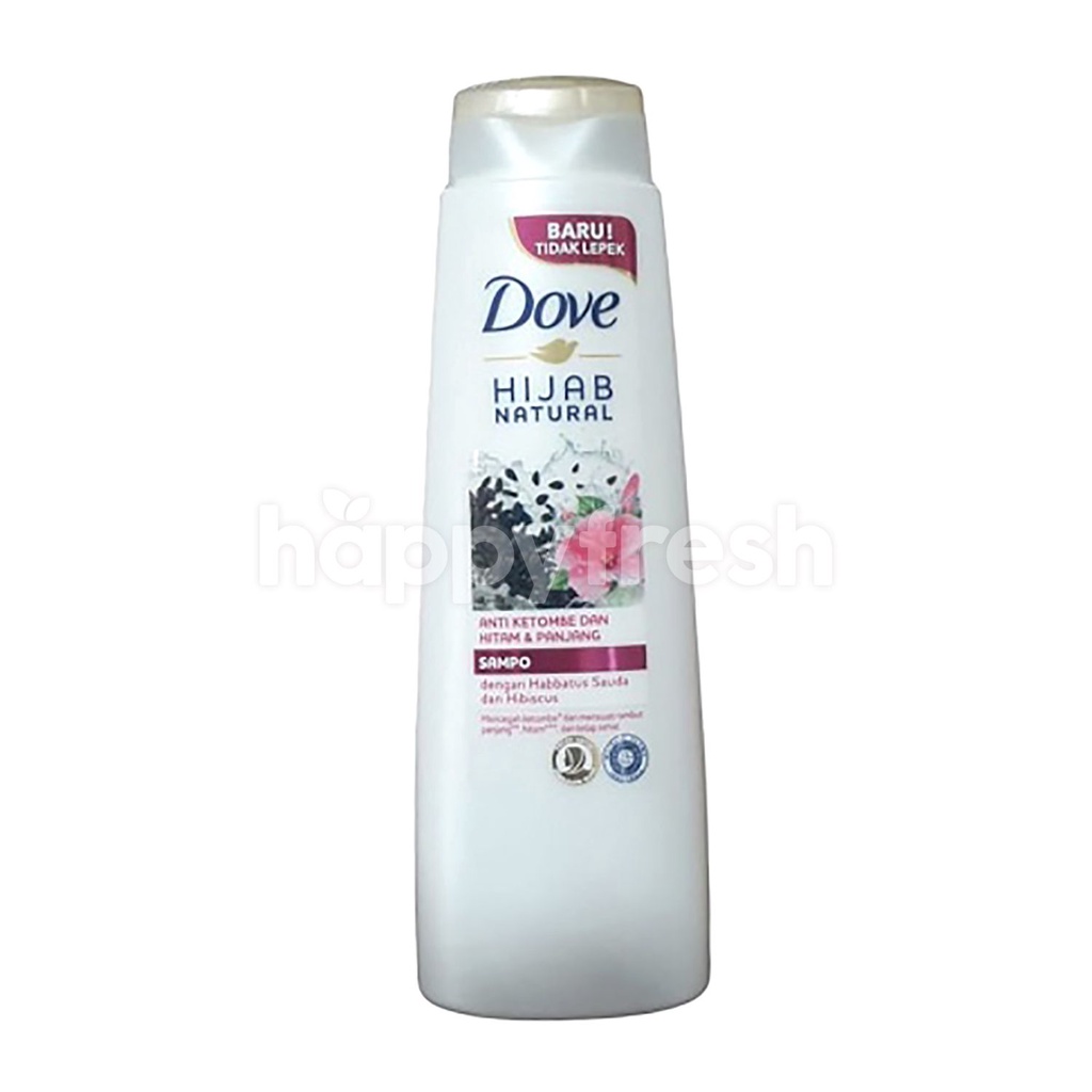 Jual Dove hijab shampoo anti ketombe hitam & panjang 135ml Shopee