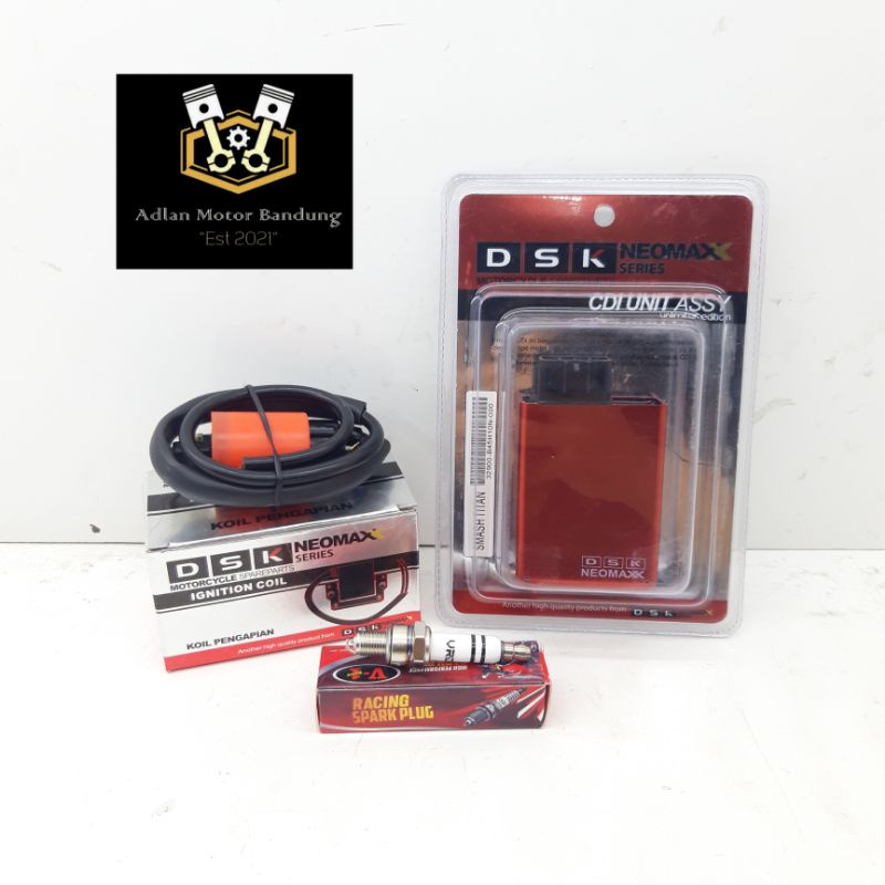 Jual PAKET RACING CDI KOIL COIL DSK UNLIMER DAN BUSI SMASH TITAN SMASH ...