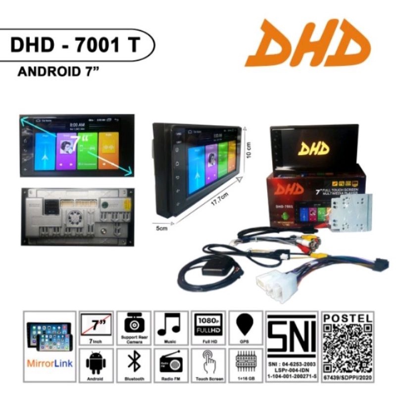 Jual Android DHD 7001 layar 7 inch model Toyota | Shopee Indonesia