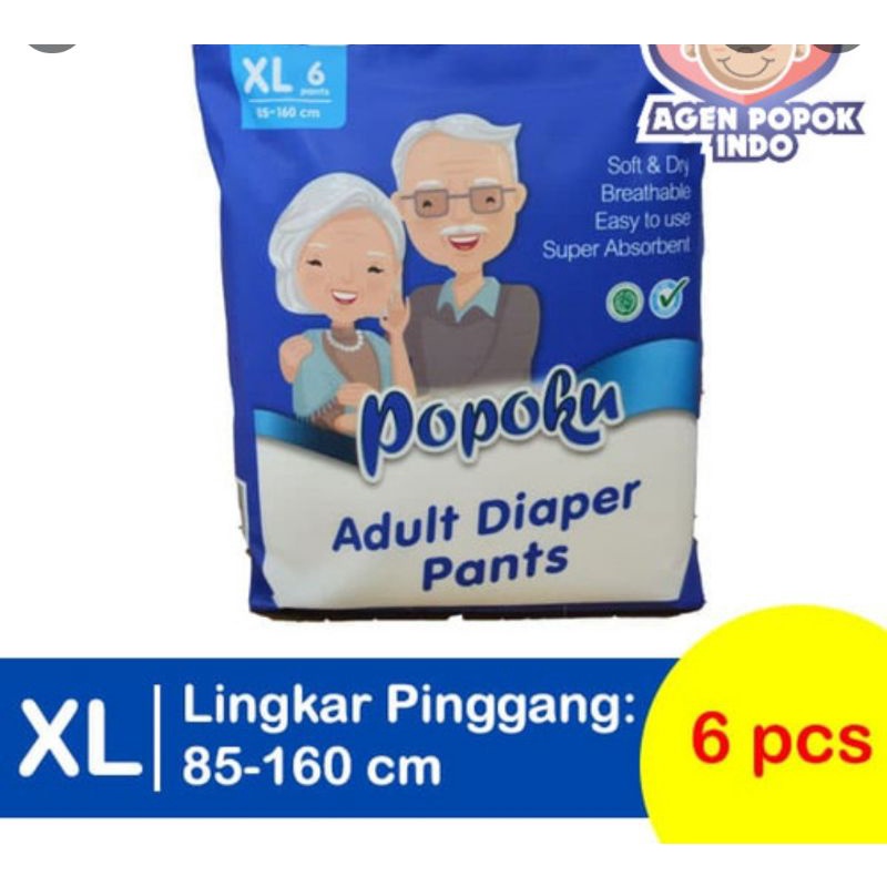 Jual POPOKU ADULT DIAPER PANTS | Shopee Indonesia