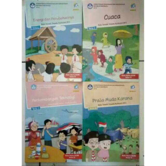 Jual Paket Tematik SD kls 3 tema semester 2 K13 revisi dikbud | Shopee ...