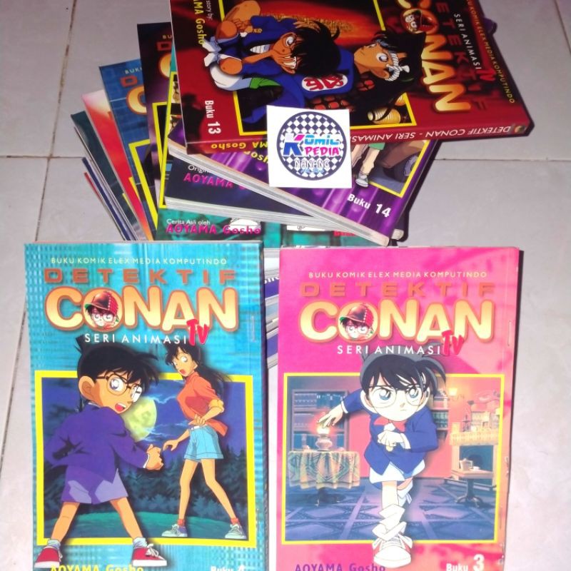 Jual Komik Detective Conan Animasi TV | Shopee Indonesia