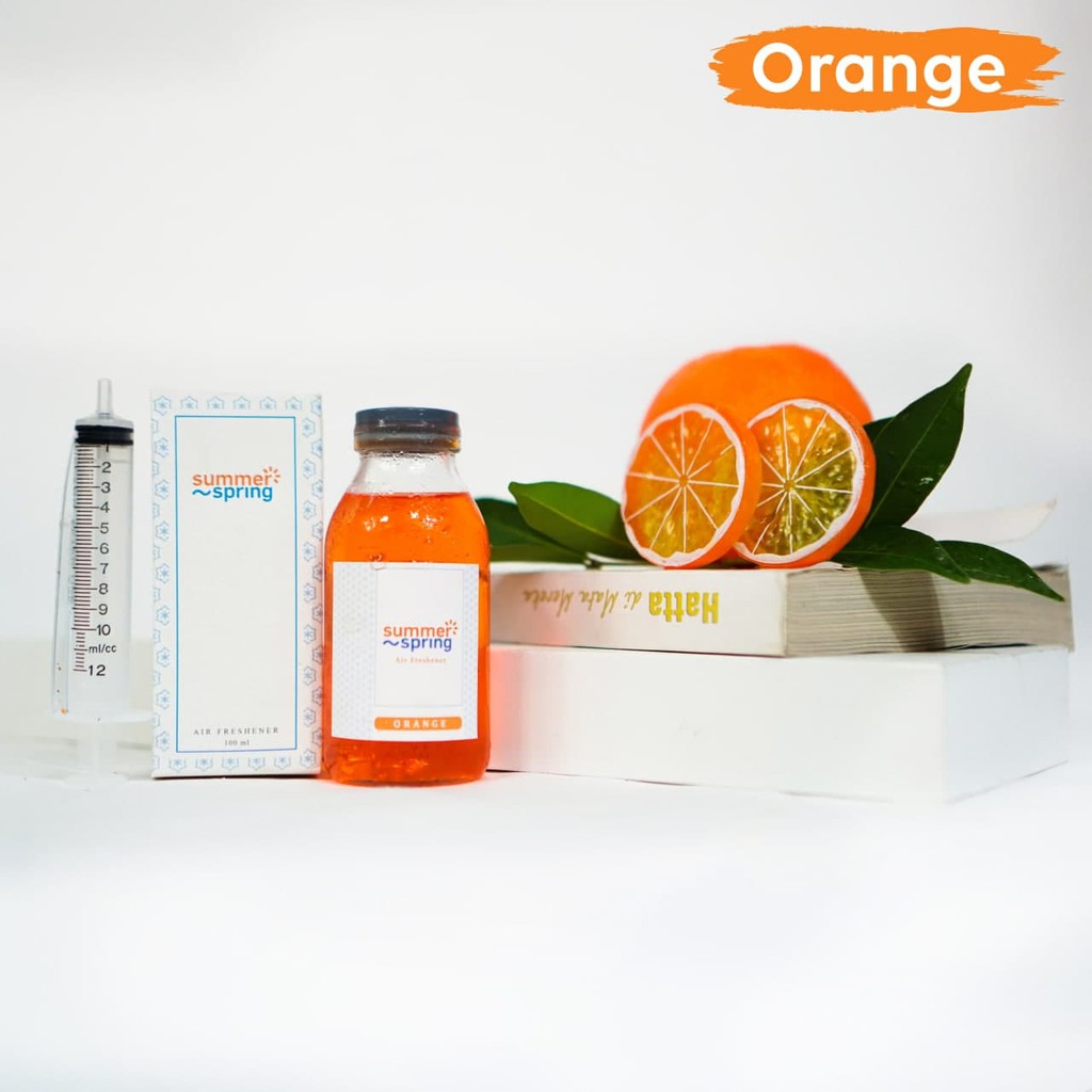 Jual Refill Pengharum Ruangan Botol Apel Orange Summerspring Shopee