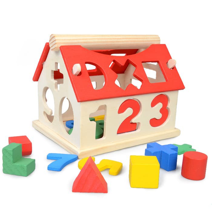 Jual ME006 Mainan Kayu Edukatif Wood Toy Toys Anak Mencocokkan