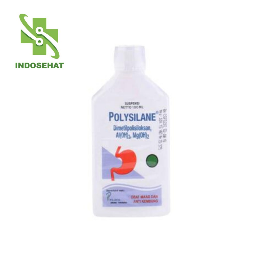 Jual Polysilane Obat Maag 100 ml (Botol Kecil) | Shopee Indonesia