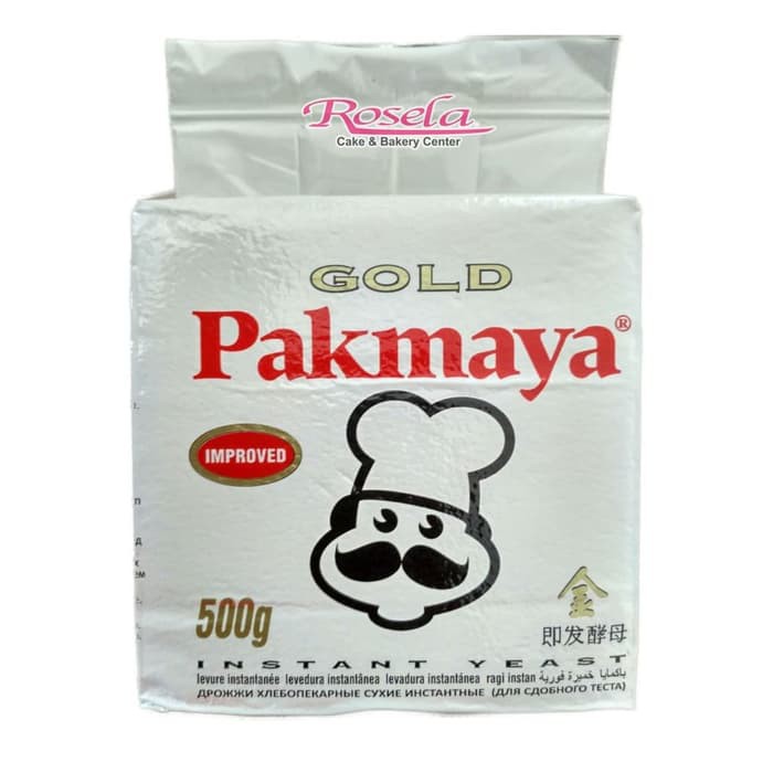 Jual Pakmaya Gold Instant Dry Yeast 500 gram - Ragi Kering Instant ...