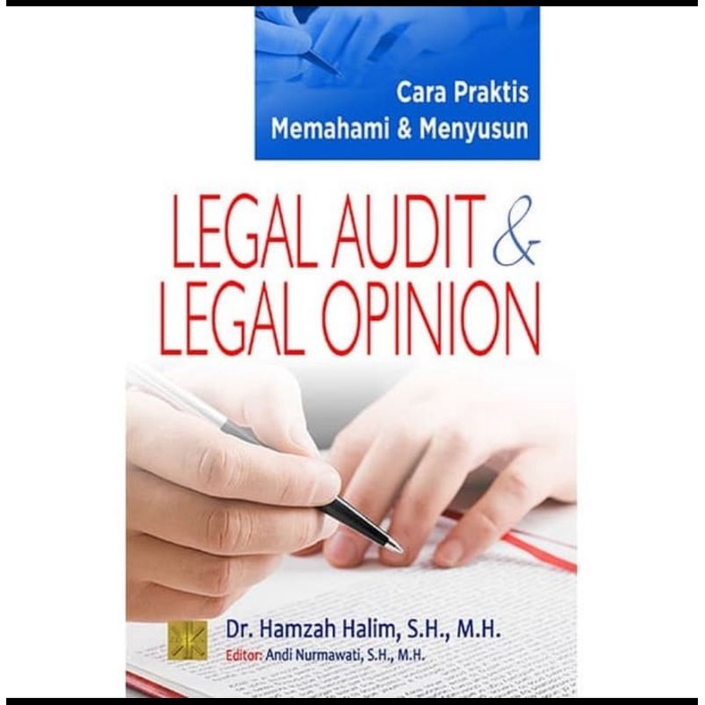 Jual BUKU CARA PRAKTIS MEMAHAMI DAN MENYUSUN LEGAL AUDIT & LEGAL ...