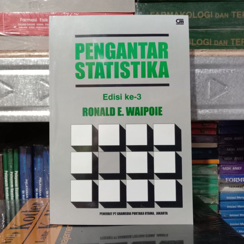 Jual Buku PENGANTAR STATISTIKA Edisi 3 By RONALD E.WALPOLE | Shopee ...