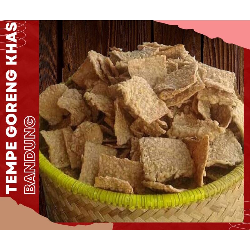 Jual Tempe goreng bandung varian original kotak 500gr. Shopee Indonesia