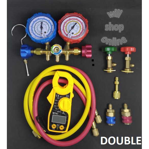 Jual PAKET ALAT ISI GAS PENDINGIN PREON AC RUMAH R22 R32 R410 MOBIL ...