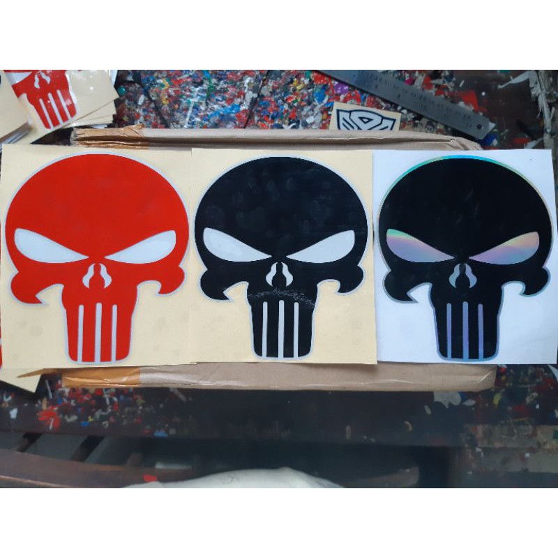 Jual Stiker Punisher Scotlight Shopee Indonesia