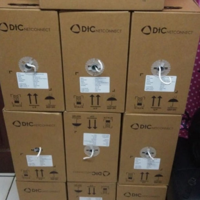 Jual kabel lan utp cat 5e dtc netconnect | utp cat5e DTC Netconnect ...