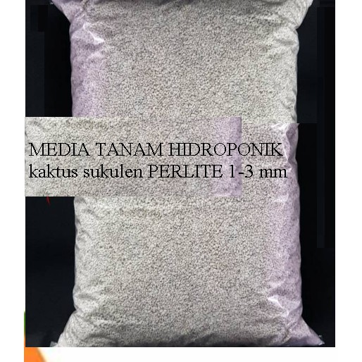 Jual MEDIA TANAM HIDROPONIK Kaktus Sukulen PERLITE 1 3 Mm Shopee Indonesia