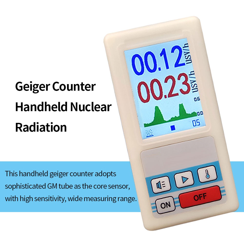 Jual PREORDER Geiger Counter Handheld Nuclear Radiation Detector