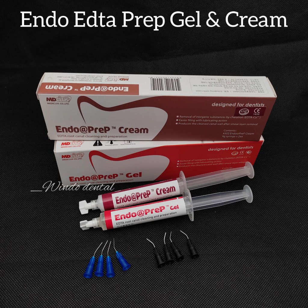 Jual EDTA ROOT CANAL CLEANING AND PREPARATION ENDO PREP GEL | Shopee ...