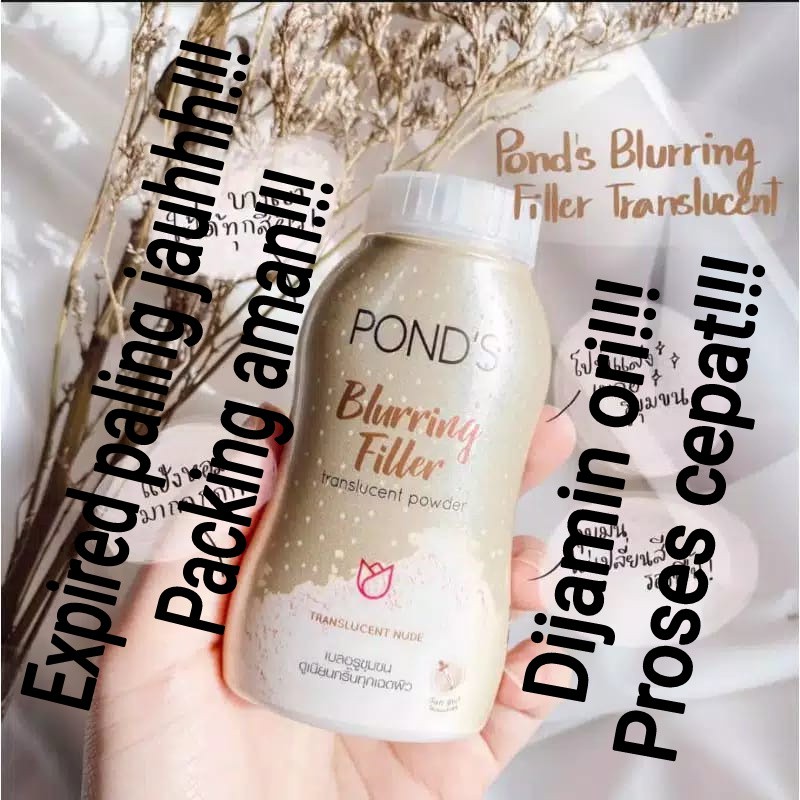 Poudre Matifiante Visage Pond's Blurring Filler - Translucide Dorée - 45 Gr