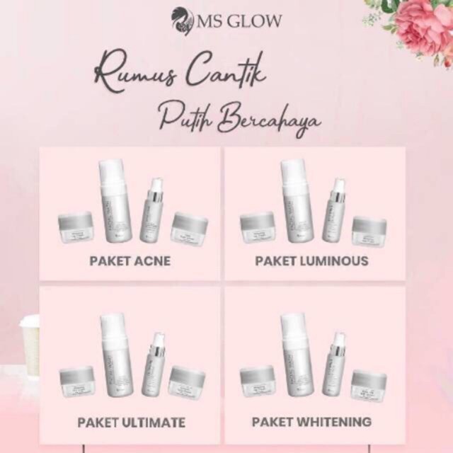 Jual (Termurah) MS Glow Paket Wajah MS GLOW ORIGINAL | Shopee Indonesia