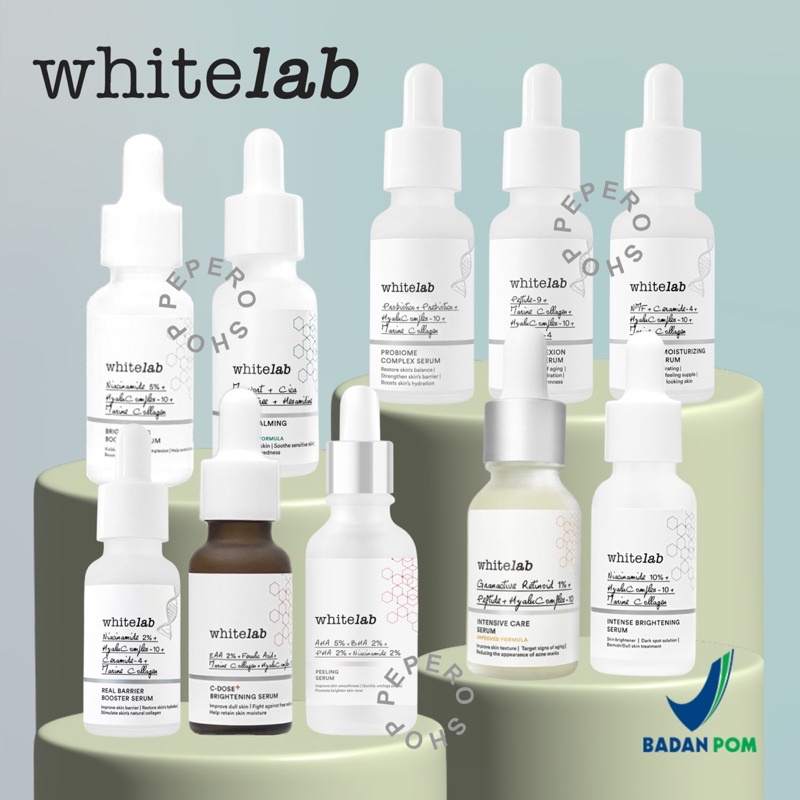 Jual WHITELAB Serum Series - Peeling | Acne Calming | Intensive Care ...