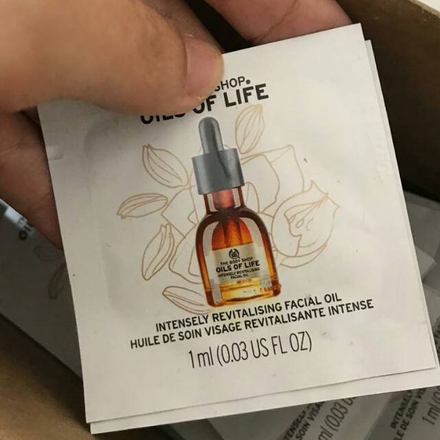 Jual Sample sachet OIL OF LIFE facial oil 1ml Shopee Indonesia
