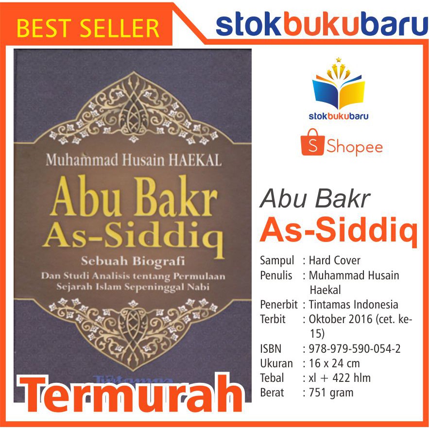 Jual Buku Abu Bakr As-Siddiq | Shopee Indonesia