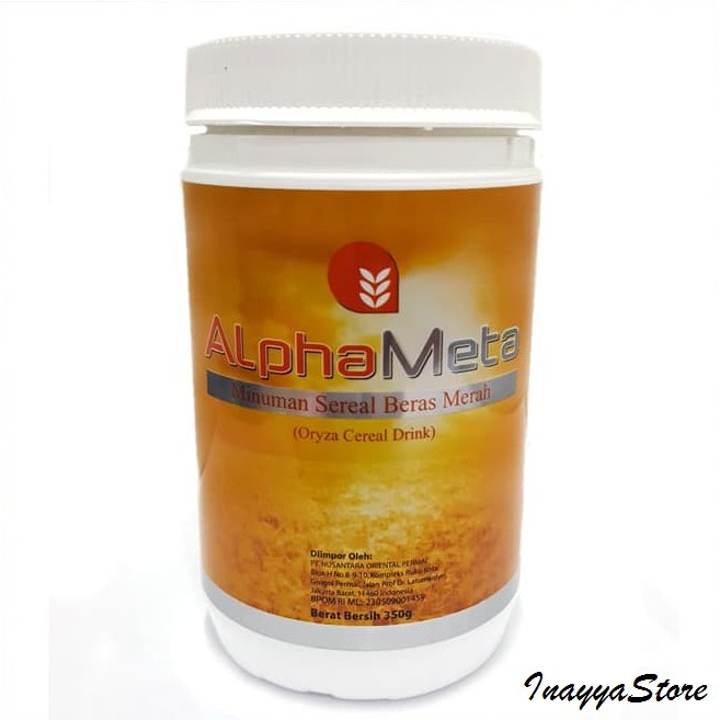 Jual AlphaMeta Organik Cereal Drink Brown Rice - Beras Merah | Shopee ...