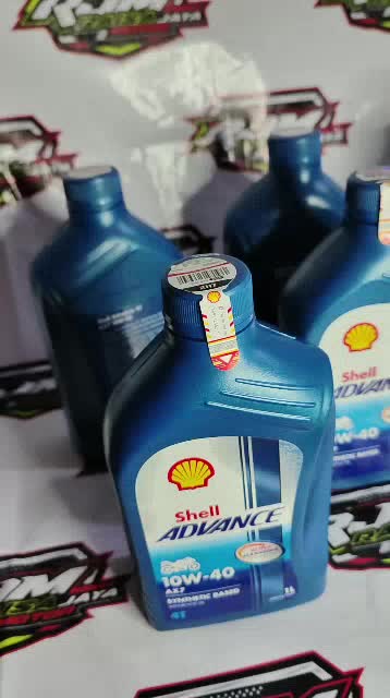 Jual Oli Motor Shell Advance AX7 10W-40 1LITER Original | Shopee Indonesia