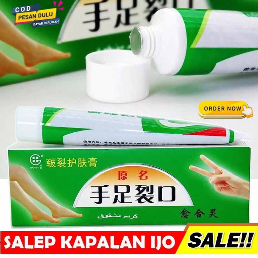 Salep Kapalan Ijo Salep Untuk Kaki Pecah Pecah Dan Kaki Kering Parah | AutoStock