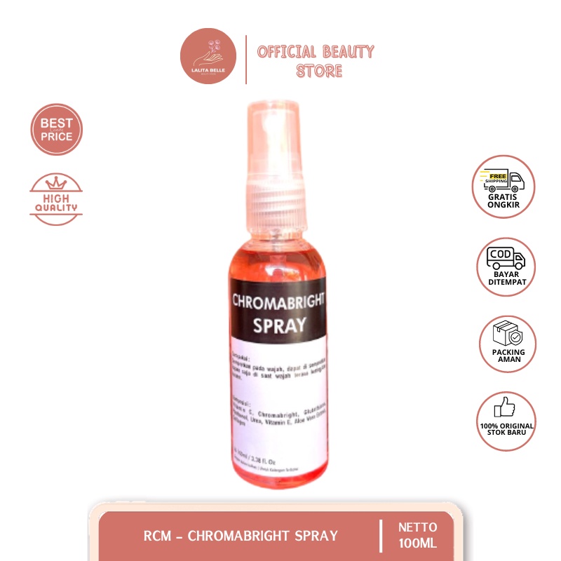 Jual Belle0195 RCM Chromabright Spray Triple Whitening & Collagen