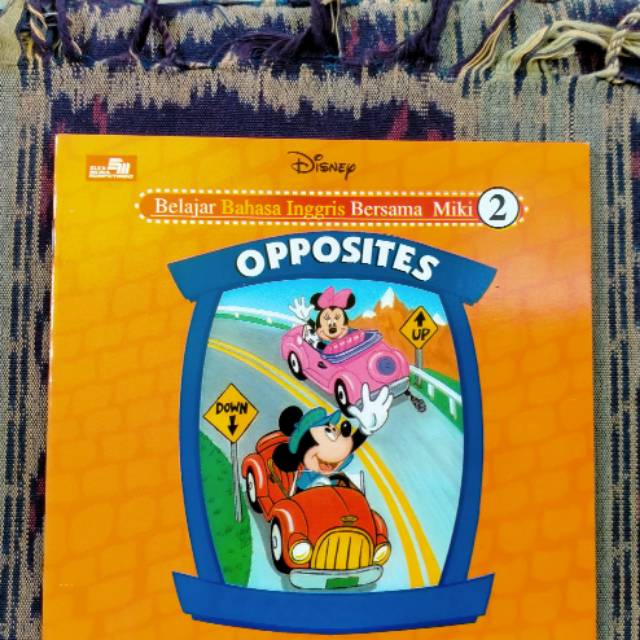 Jual Buku Belajar Bahasa Inggris Disney: Opposites Lawan Kata | Shopee ...