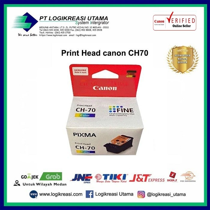 Jual Print Head Cartridge Canon CH-70 COLOUR | Shopee Indonesia