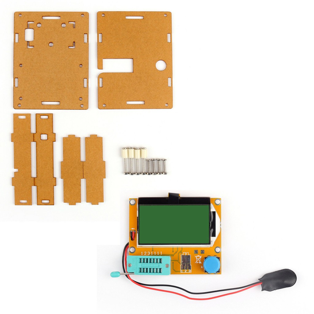 Aihasd Clear Acrylic Case Shell Housing for LCR-T4 Transistor Tester ESR SCR /MOS Aihasd Clear Acrylic Case Shell Housing for LCR-T4 Transistor Tester ESR SCR /MOS