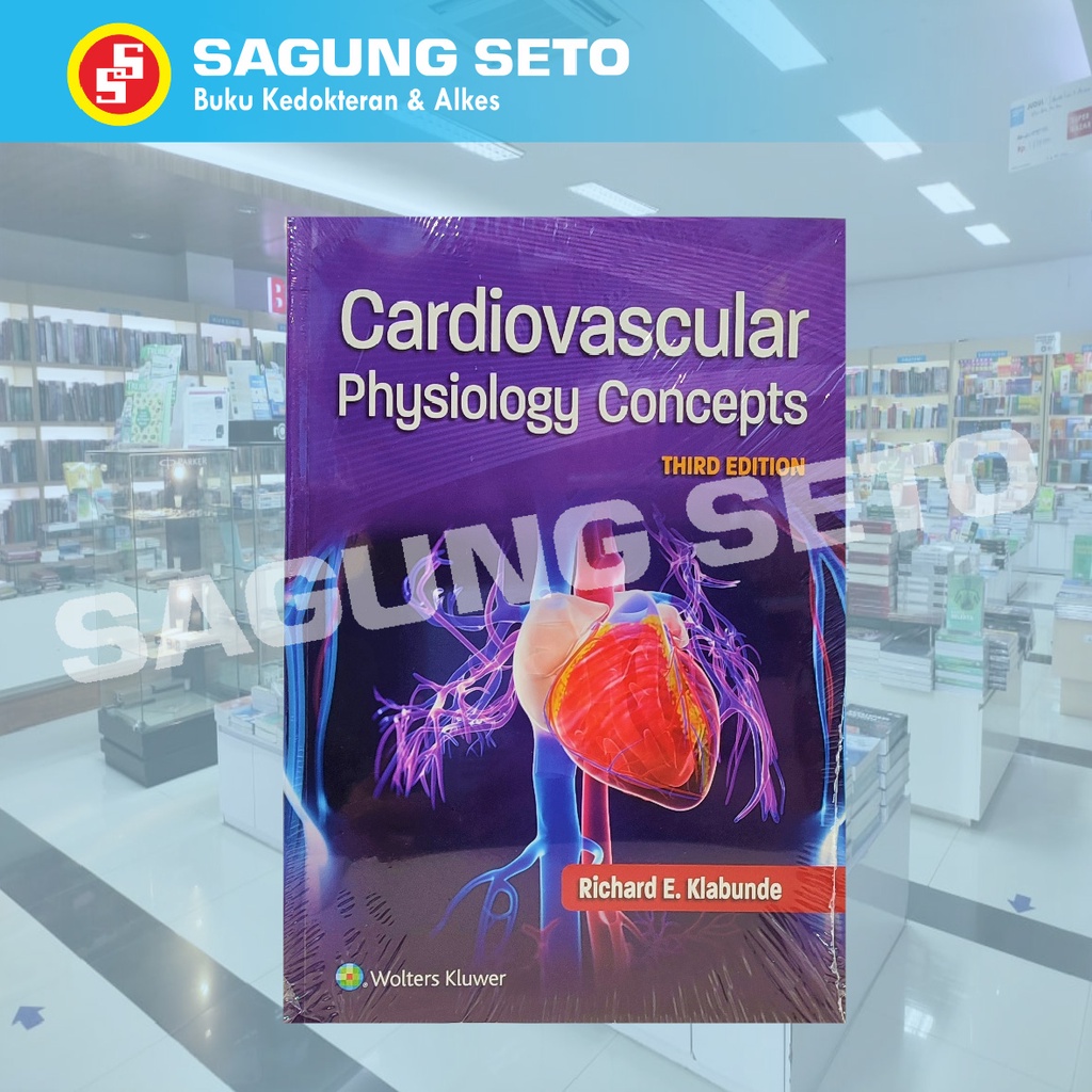 Jual Cardiovascular Physiology Concepts 3ed Richard E Klabunde
