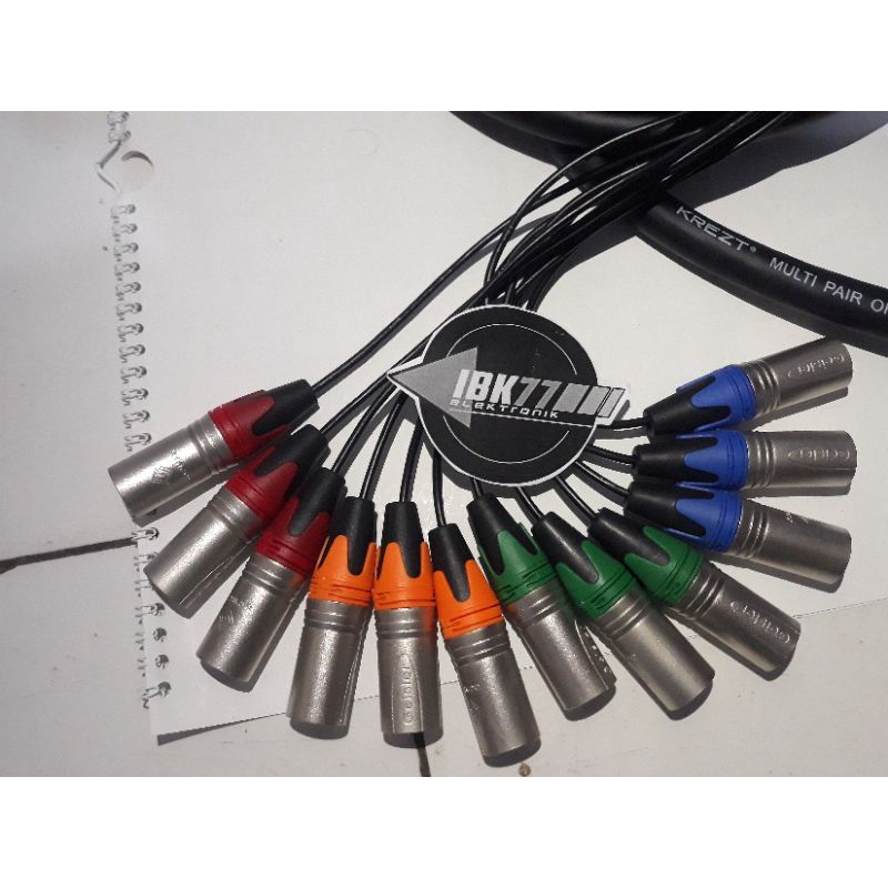 Jual kabel snake 12 ch lengkap panjang 20 meter | Shopee Indonesia