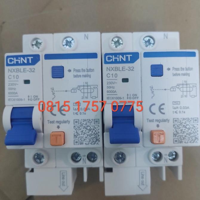 Jual Rcbo Chint Elcb Mcb Nxble P N Ka A A Chint Ma Shopee Indonesia