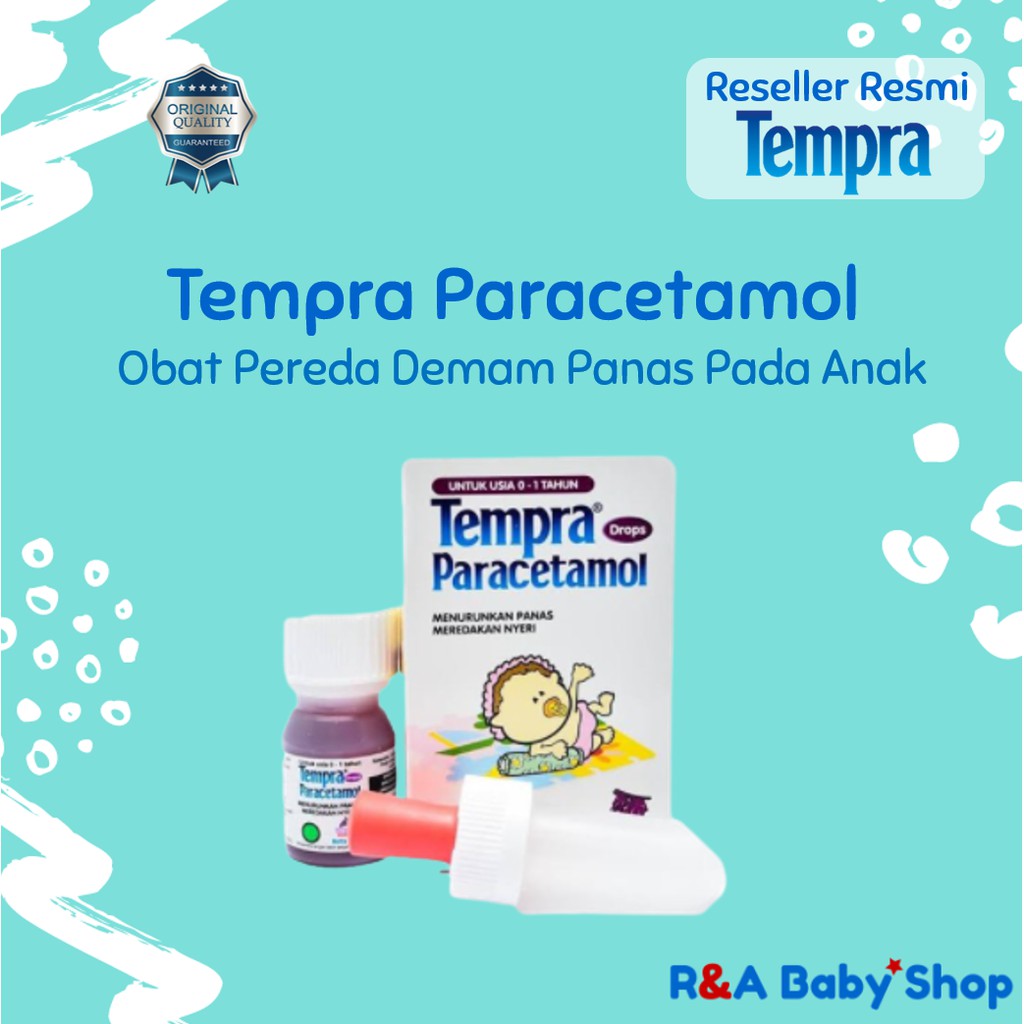 Jual Obat Tempra Paracetamol Drop Pipet Tetes Penurun Demam Sakit Gigi