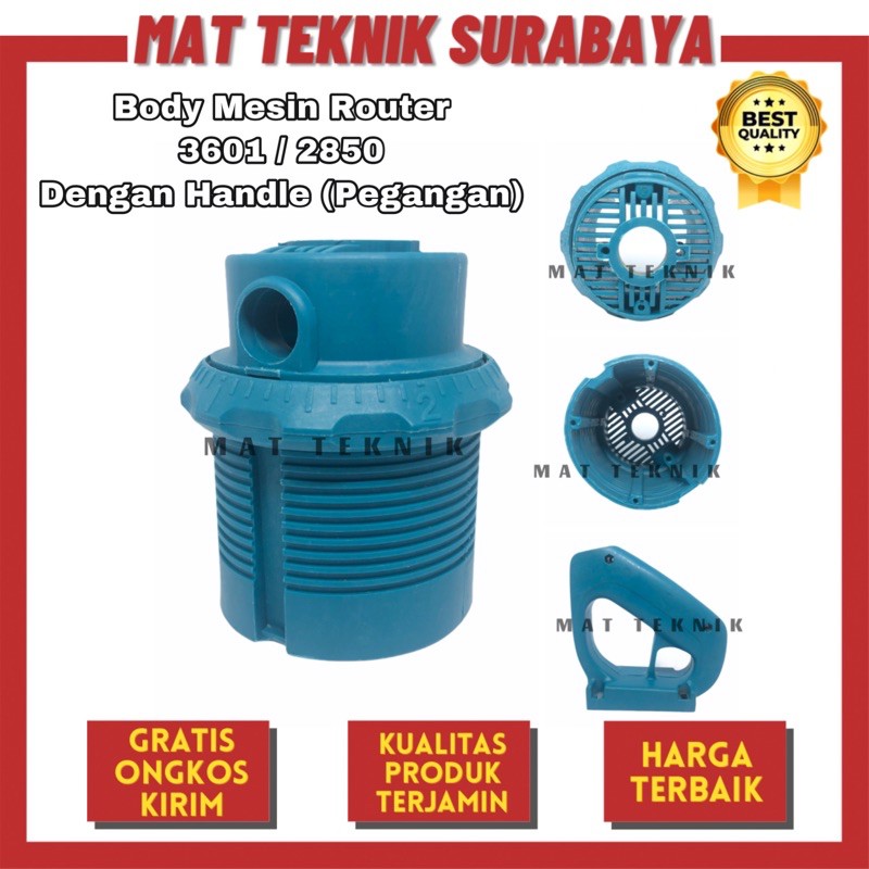 Jual Bodi Body Casing Mesin Router Dov 3601 2850 PAKAI handle ...