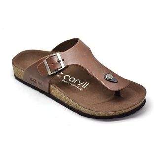Carvil Sandal Pria Romeo-01 M Brown