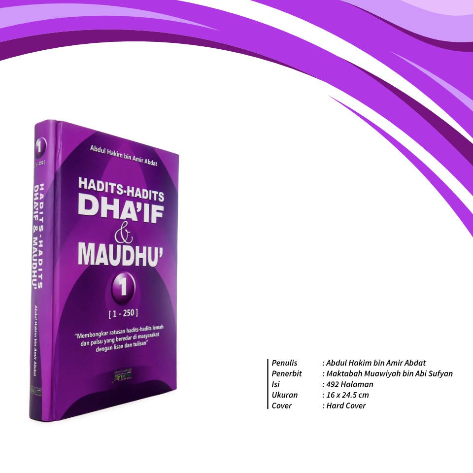 Jual BUKU ISLAM HADITS HADITS DHAIF DAN MAUDHU MAKTABAH MUAWIYAH BIN ...