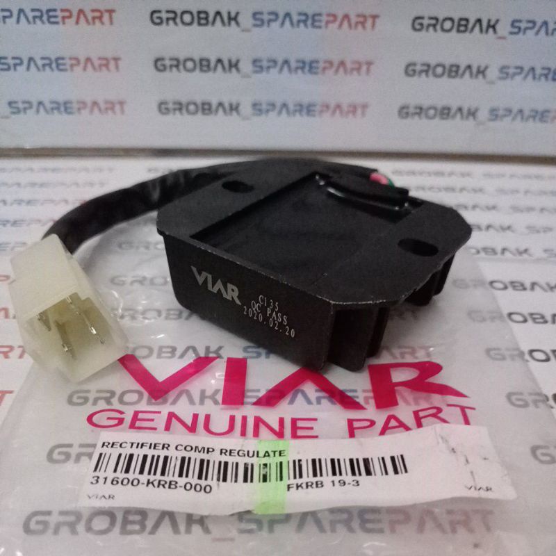 Jual Kiprok (AC, Kabel) Rectifier Viar Karya Bitnew non Kopling ...