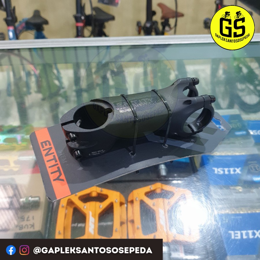 Jual Stem Entity Expert Semi Integrated 10 Degree 110mm 100mm | Shopee ...