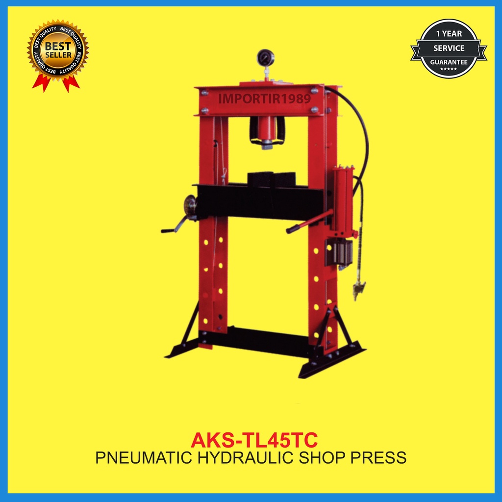 Jual Alat Pres Velg Hidrolik Hydraulic Shop Press Kapasitas 45 Ton
