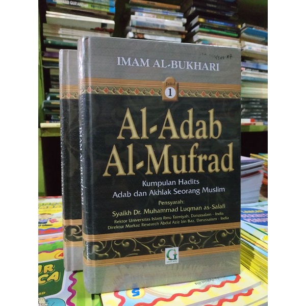 Jual [Original] Buku Al Adab Al Mufrad Lengkap 2 Jilid HC Kumpulan ...