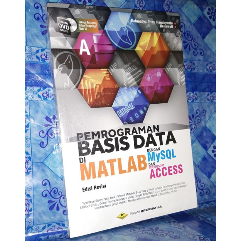 Jual Pemrograman Basis Data Di Matlab Dengan Mysql Dan Microsoft Access Buku Original Shopee 9245