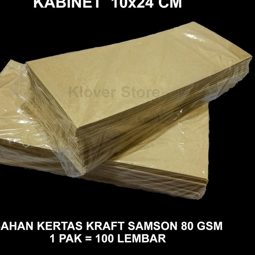 Jual PROMO BESAR (pgh-770) Amplop Coklat Samson Kraft 10x24 Cm Kabinet ...