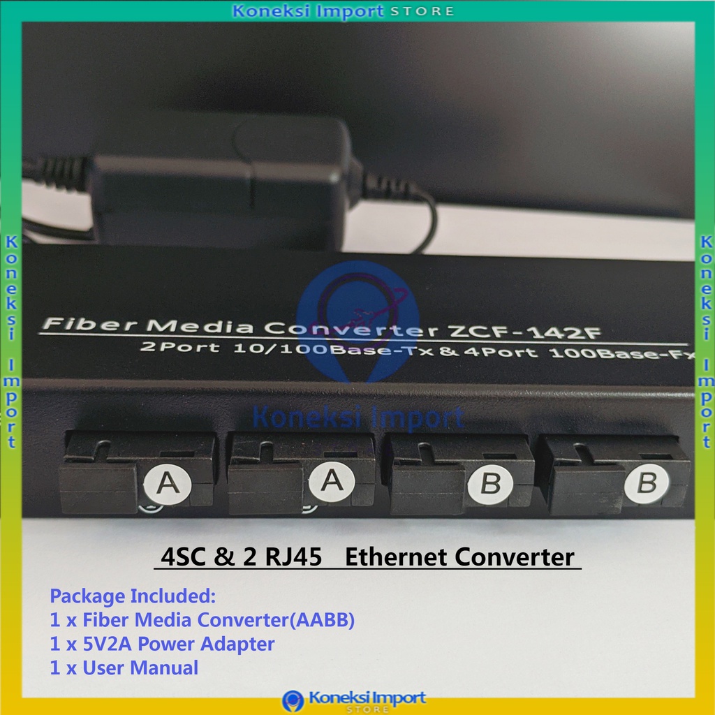 Jual Ethernet Media Converter Port Fo Fiber Optik Port Rj Lan Bisa Cod Shopee