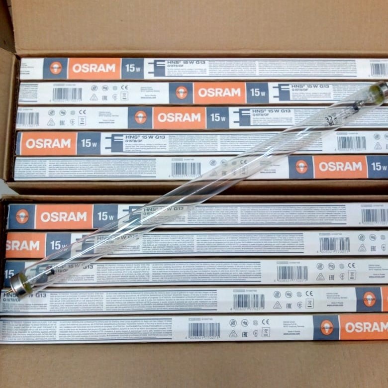 Jual Lampu UV Osram Puritec HNS 30W G13 (Packing Pakai Pipa Paralon ...
