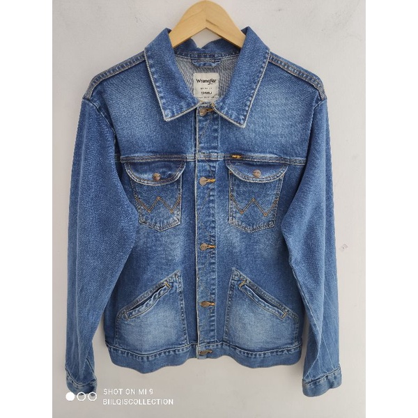 Jual jaket jeans wrangler original Shopee Indonesia