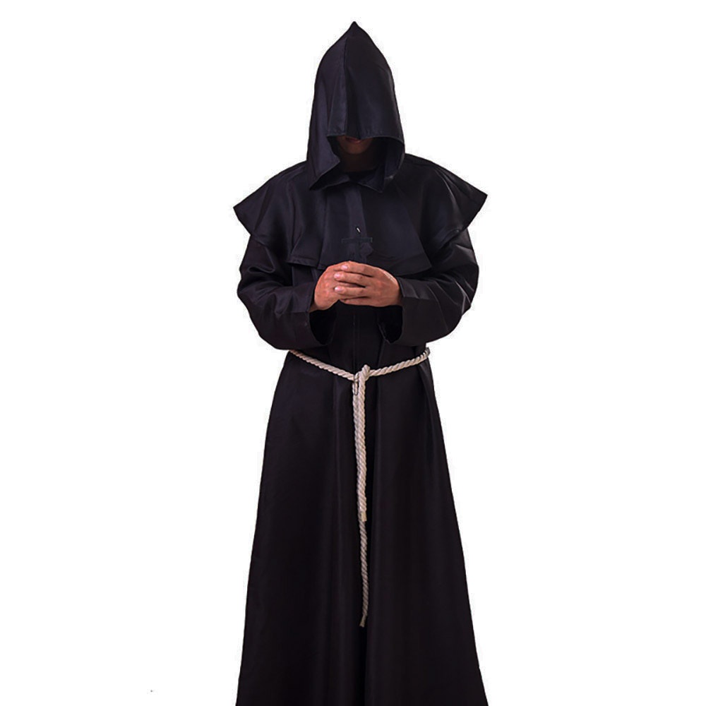 Plague Doctor Costume For Adult, 9 In 1 Halloween Costumes With Mask For Boys Girls Man Dress Up Party